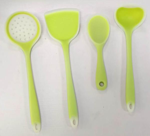 Buy cheap Kitchen Utensil Silicone Mold Tools 4 Pieces Cooking Set BPA Free FDA Approved from wholesalers