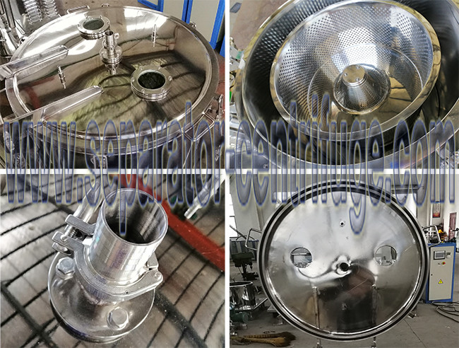 Ex Proof Basket Centrifuge Machine For Ethanol Cannabis / CBD / Hemp Oil Extraction