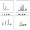 Buy cheap Flat Head Phillips Self-Tapping Screws M2.6 ISO 100mm 60mm 30mm 10mm Stainless Steel Various Sizes from wholesalers