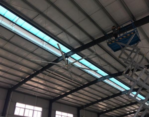 Buy cheap Warehouse Large Industrial Ceiling Fan Pmsm Motor Fan from wholesalers
