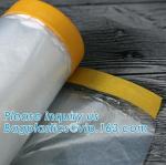 self adhesive auto painting pre-taped masking film auto paint shelding function