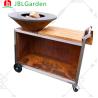 Buy cheap Weather Proof Garden Metal Barbecue Grill Fire Pit BBQ Charcoal Grill Antirust from wholesalers