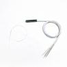 Buy cheap Mini Passive Fiber Splitter , Steel Tube Optical Wire Splitter With SC APC Connector from wholesalers