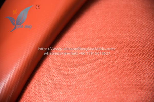 Buy cheap Soft Fireproof Silicone Fiberglass Fabric High Strength For Fire Doors from wholesalers