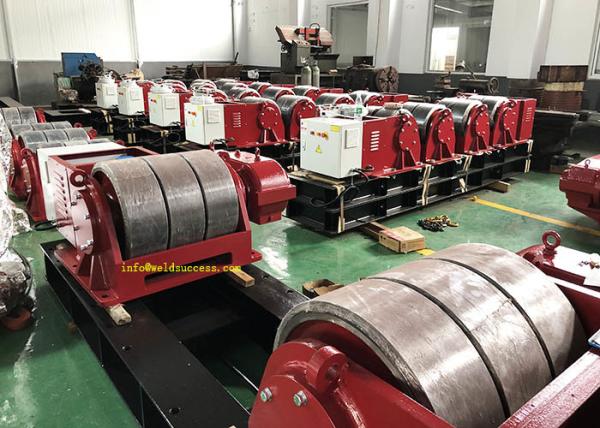 Buy cheap 200T Heavy Duty Conventional Tank Turning Rolls, Steel Wheel Welding Rotator Stand from wholesalers