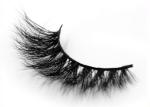 100% Mink Fur Invisible Band Eyelashes , Fashion Design Thick False Eyelashes