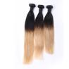 Buy cheap 8-30 Inches Human Hair Extension Ombre Color Silky Straight Brazilian Hair Weft from wholesalers