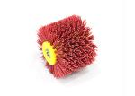 Abrasive Wire Drawing Industrial Polishing Brushes , Stainless Steel Wire Brush