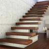 Buy cheap Floating Wood Tread Timber Stair Rails Straight For Living Room from wholesalers