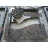 Buy cheap European style india red Granite Tombstone from wholesalers