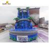 Buy cheap Kids Commercial Inflatable Water Slide Playground Jungle Jump Water Slide from wholesalers