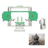 Buy cheap 11kilo Watt 380V 2500x2600x1500mm Wire Saw Granite Cutting Machine 5 Axis 3D Profiling from wholesalers