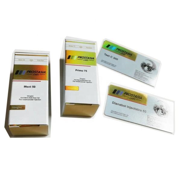 Buy cheap UV Coating 10ml Vial Boxes , 300gsm White Cardboard Packaging Boxes from wholesalers