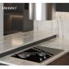 Buy cheap Home Style Interior Smart High Gloss Model Modular Wood Grain Kitchen Cabinets For Apartment from wholesalers