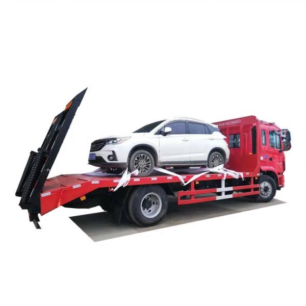 Buy cheap FAW Powered Platform Vehicle For Transportation 4*2 LHD FAW Flat Truck Euro 3 from wholesalers