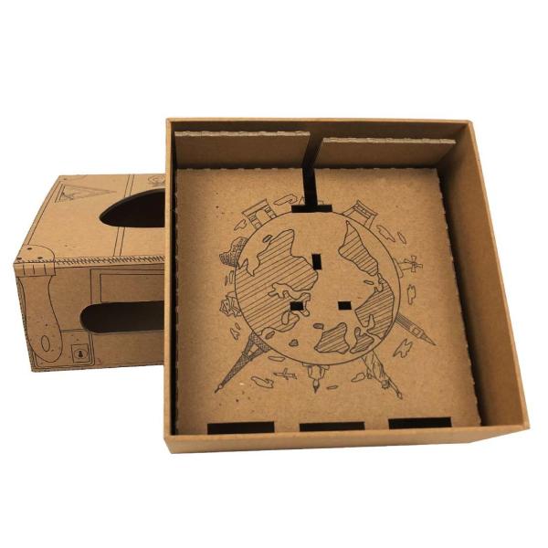 Buy cheap Recycled Kraft Paper 230gsm Foldable Shipping Boxes For Clothes from wholesalers