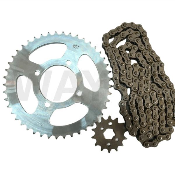 Buy cheap 5VL–F5445–01 Steel Motorcycle Rear Fender YBR125 With 45T-14T-428H Sprocket Chain Kit from wholesalers