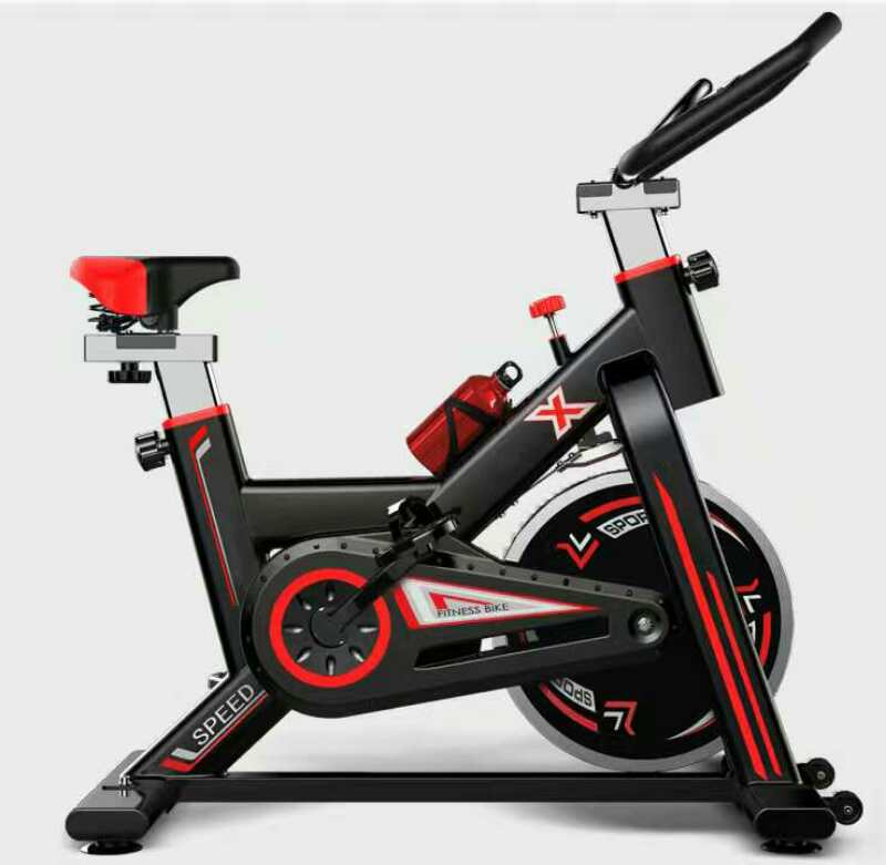 Smart Gym Black Spinning Bike 3.5HP Indoor Exercise Magnetic Resistance