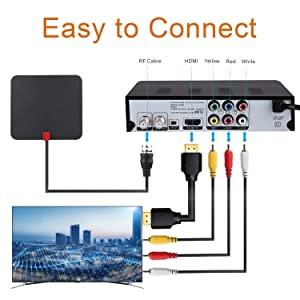 EN 300744 EAS PVR ATSC Set Top Box FCC Digital Stream Converter Box