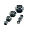 Buy cheap SAE J995 Grade 4 M10 Nylon Insert Lock Nuts Zinc Coated from wholesalers