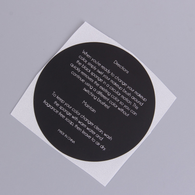 4cm X 8cm Adhesive Sticker Printer Paper Plain Vinyl Sticker Sheets For Skincare