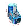 Buy cheap 180KG Arcade Hoops Cabinet Basketball Arcade Machine Electronic For Teenager from wholesalers