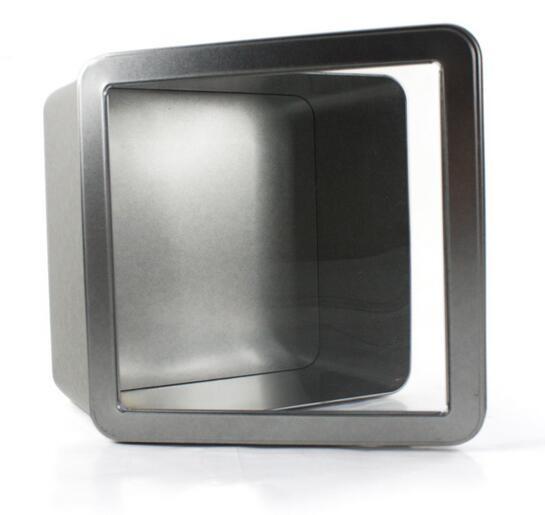 Buy cheap Plain Wholesale Square Tin with Window from wholesalers