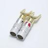 Buy cheap Antiwear Copper Spade Y Connector , Silver Nakamichi Locking Banana Plugs from wholesalers