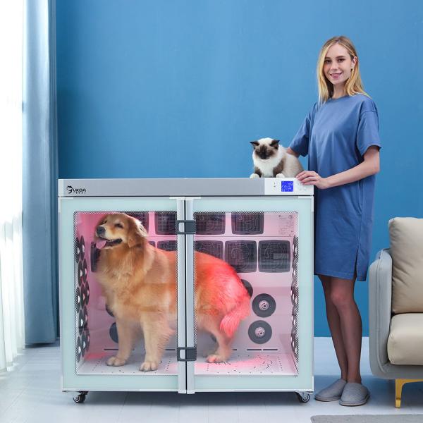 Buy cheap Professional PET Drying Room 2700W , Low Noise Dog Grooming Blower 451L from wholesalers