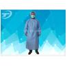 Buy cheap CPE Yellow Disposable Coveralls Waterproof Disposable Gown With Knitted Cuff from wholesalers
