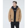 Buy cheap Unisex Mens Waterproof Winter Jacket Imitation Fur Down Puffer Coat Size 54 from wholesalers