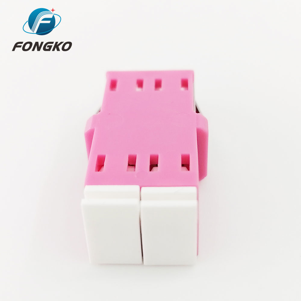 Anti-Laser OM4 Duplex Fiber Optic Adapter Lc To Lc For Communication