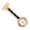 Buy cheap ALK Flower Type Nurse Watches Diamond Fob Nurse Pocket Watch Silver Nursing Gift Rose Gold Brooch Doctor Medical Quartz from wholesalers