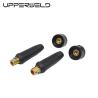 Buy cheap Welding cable connector 10-25 female european type in black for welding performance from wholesalers