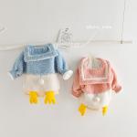 10kg Baby Middle Duck Feet Childrens Padded Waterproof Coat And Windproof Jacket