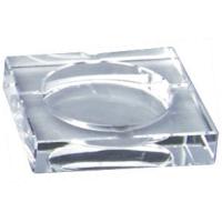 Buy cheap Square Hotel Ashtrays Glass Ashtray Transparent For Guestroom product