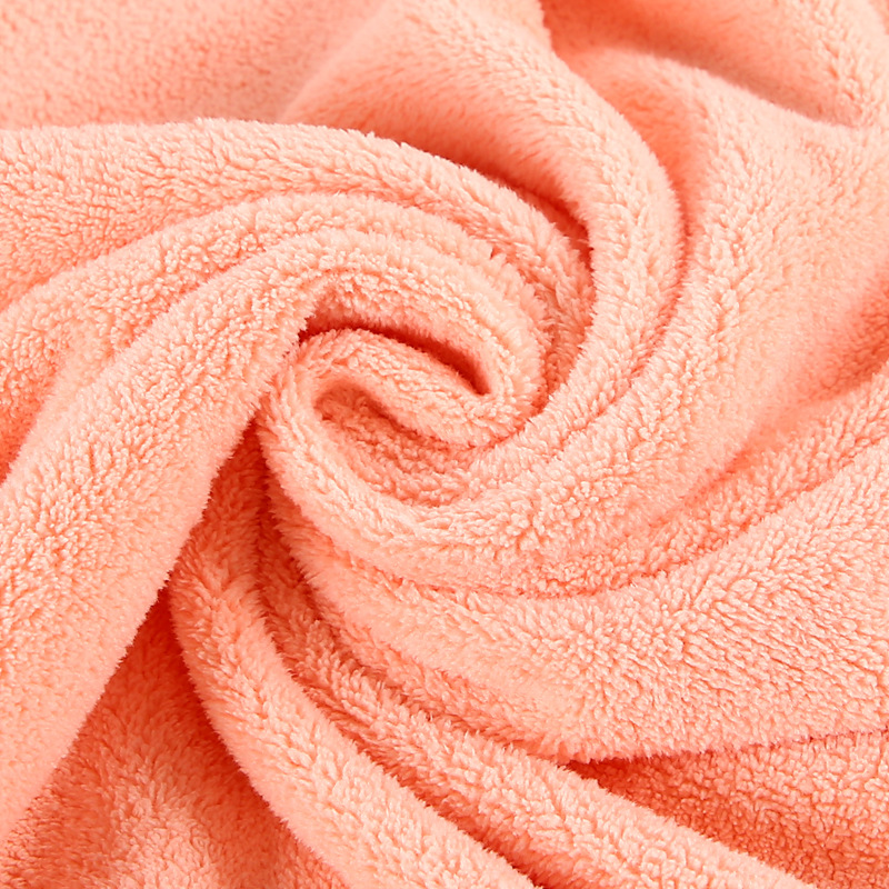 Picture-perfect Baby Shower Towel and Hat Set Jacquard Coral Velvet for Softness