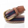 Buy cheap Alloy Buckle Braided Stretch Belt 125cm Mens Woven Elastic Belt from wholesalers
