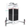 Buy cheap Cuboid Mobile Cctv Unit Solar Light Tower With 4*50W LED 4*300W Solar Panels from wholesalers