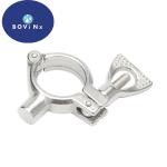 Food Grade Sanitary 304 Stainless Steel Pipe Fittings Feruule Single Pin Clamp