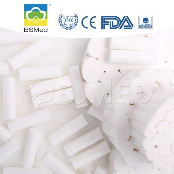 Buy cheap 100% Pure Dental Cotton Wool Rolls , Odorless Sterile Absorbent Cotton Roll from wholesalers