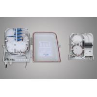 Buy cheap ABS , PC 16 Core Wall Mounted Fiber Optic FTTH Mini Terminal Box product