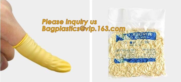 Powder Free Disposable Static Dissipative Natural Latex Black ESD Finger Cots,Antislip finger coat/latex finger cots /Do