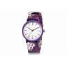 Buy cheap Violet color print logo fashion lady watches nylon strap 20mm from wholesalers