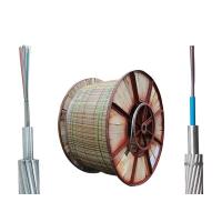 Buy cheap 12 24 48 96 144 Core Outdoor Aerial Cable Opgw Ground Wire Composite Ground Wire product