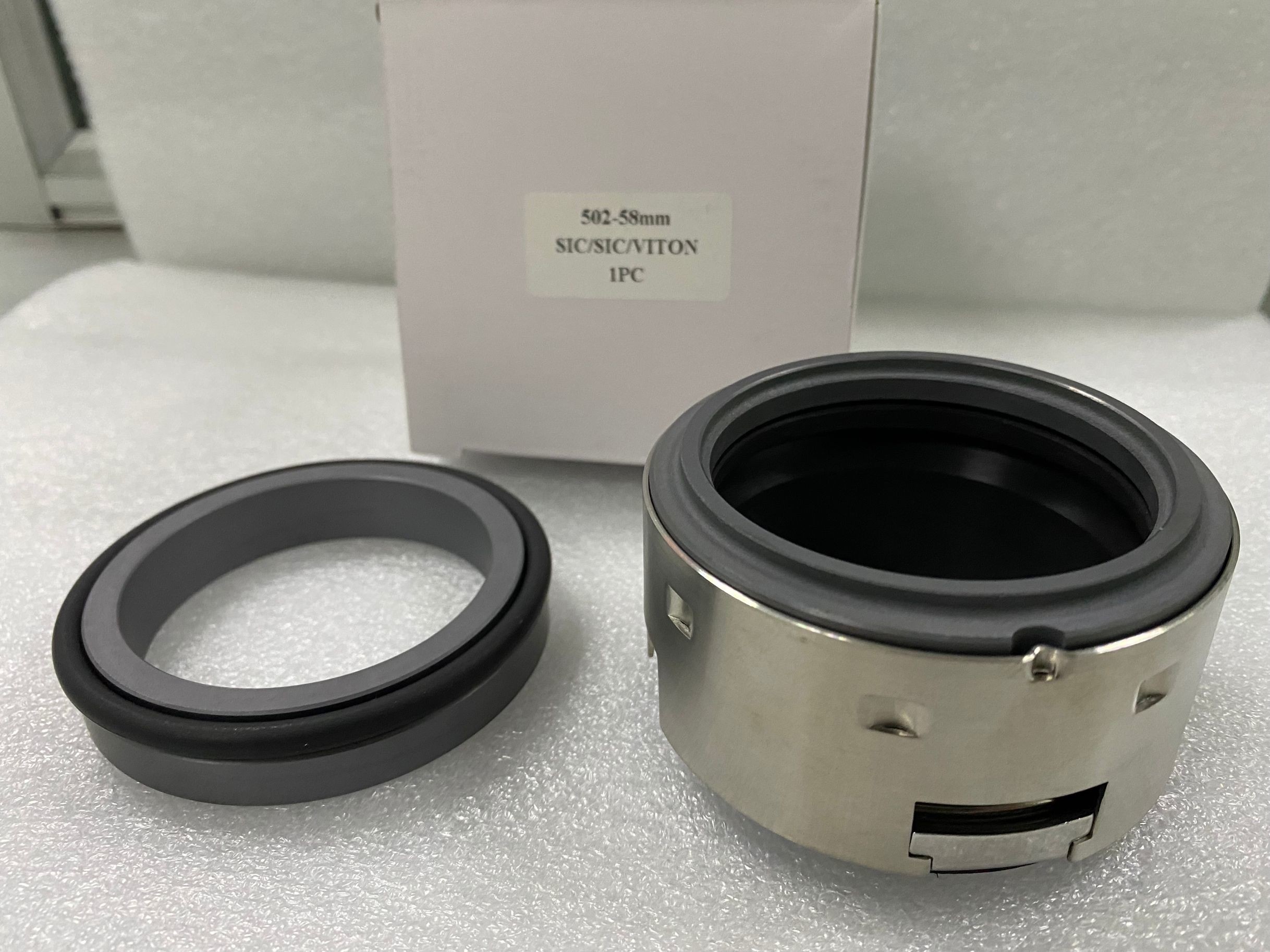 John Crane Type 502 Mechanical Shaft Seal Standard Size 58mm Sic Sic FKM