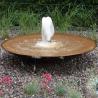 Buy cheap 120cm Cascading Waterfall Corten Steel Water Bowl Pre Rusted from wholesalers