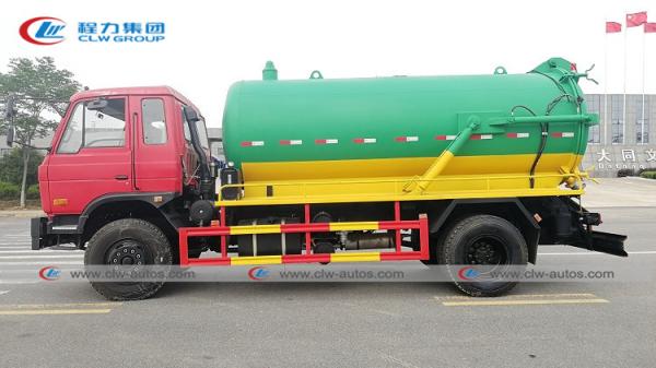 Buy cheap Q235 Carbon Steel Vacuum Sewage Suction Truck 10cbm 10000liters from wholesalers