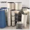 Buy cheap High Performance Cartridge Dust Filter , 99.97% Fiber Glass Dust Collector Filter from wholesalers