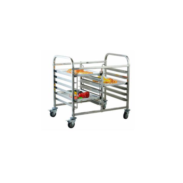 Buy cheap RK Bakeware China Manufacturer for Transport Stainless Steel Gastronorm Rack Small Trolley from wholesalers